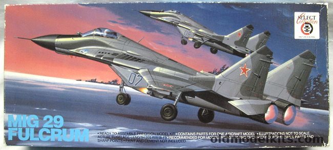 Fujimi 1/72 Mikoyan Mig-29 Soviet - East Germany - Czech - Finnish Air Forces, 26018 plastic model kit